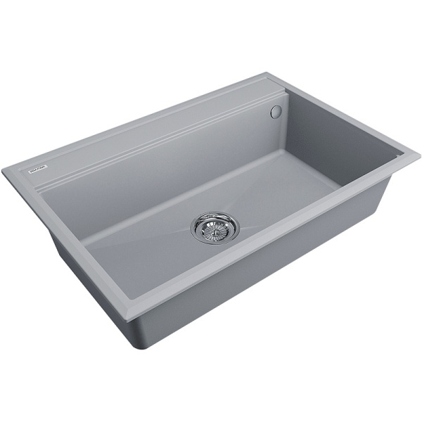 Кухонная мойка Paulmark  Stepia 80 PM117551-GRS серый дым