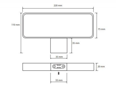 Кольцо для полотенец Bemeta Nero 135004060