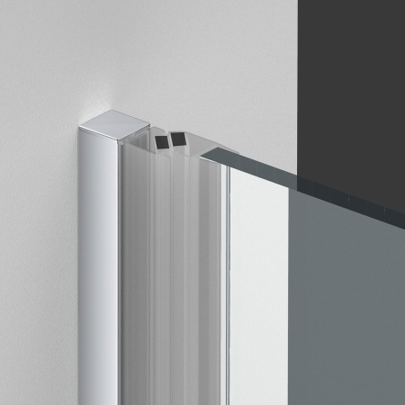 Душевая дверь Vincea Alpha VDP-3AL700MT , (70х195) хром, стекло текстурное