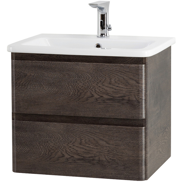 База под раковину BelBagno ALBANO-CER-500-2C-SO-RNG подвесная Robere Nature Grigio