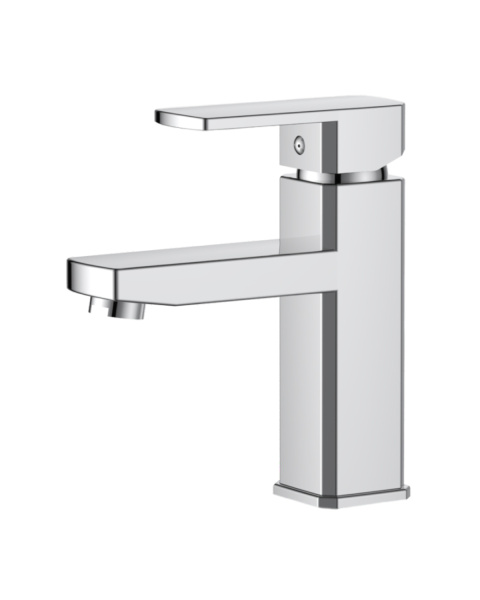 Смеситель для раковины однорычажный полимерный OneLife P06-021cr хром