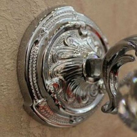 Полотенцедержатель с мыльницей Art&Max Barocco AM-2057P-Cr