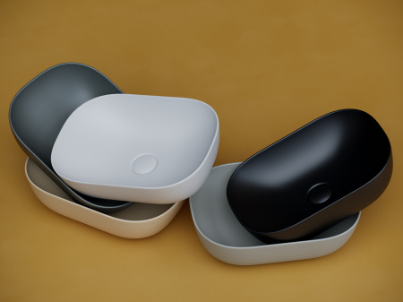 Раковина накладная (45,5х32,5) Ceramica Nova ELEMENT CN6009MDH