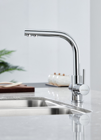 Смеситель для кухни с подключением к фильтру  Paulmark Essen Es213011-CR