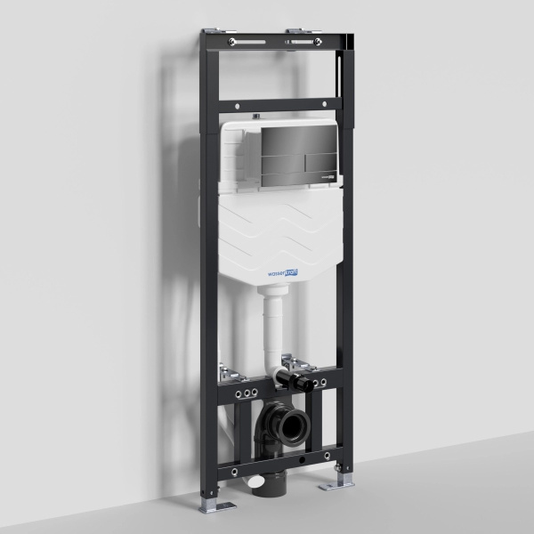 Инсталляция для подвесного унитаза WasserKraft Alme 15TLT.010.ME.PB04
