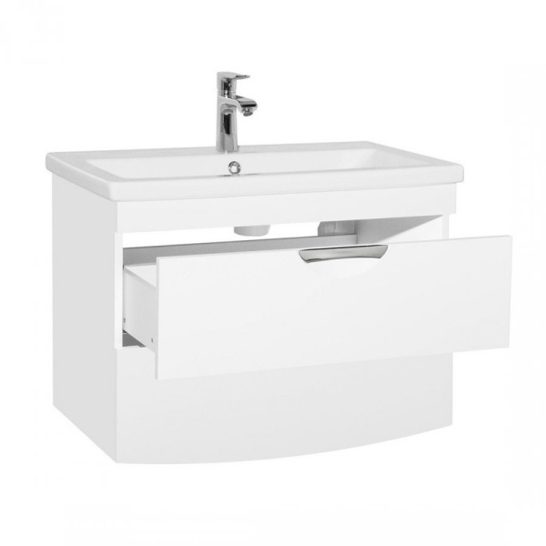 Тумба под раковину подвесная Style Line Жасмин 2 80 ЛС-000010037 белый