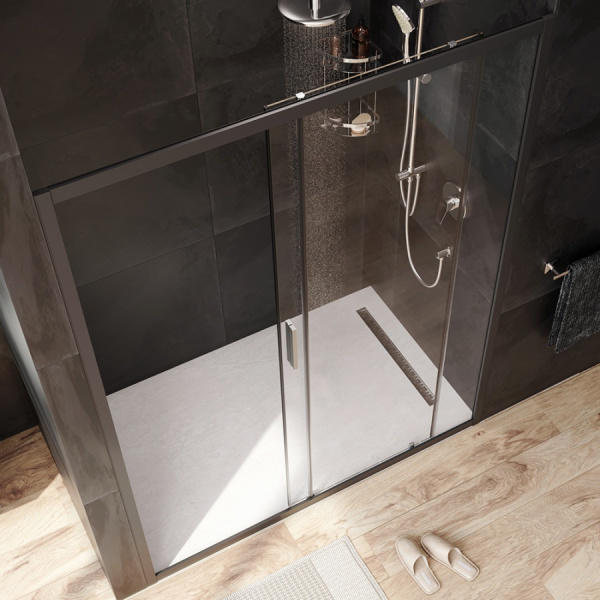 Душевая дверь (150х195) Am.Pm Gem Solo W90G-150-1-195BT