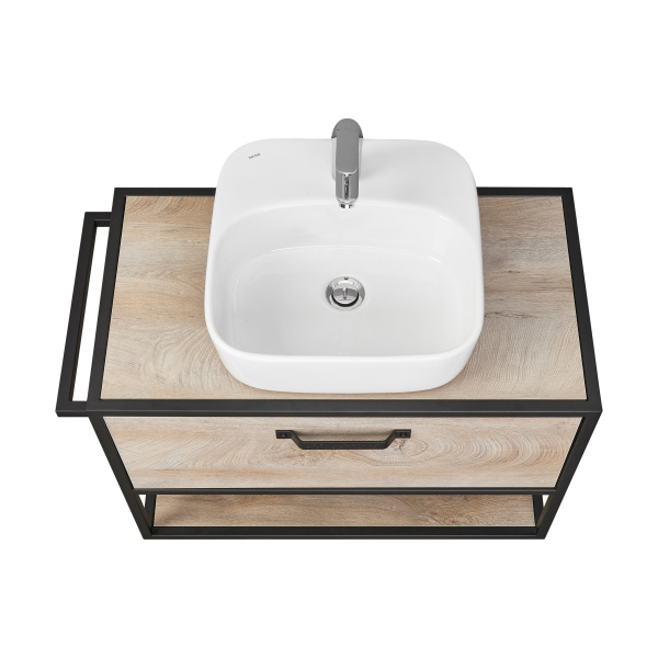 Тумба под раковину Aquaton Лофт Фабрик 80 1A242401LTDU0