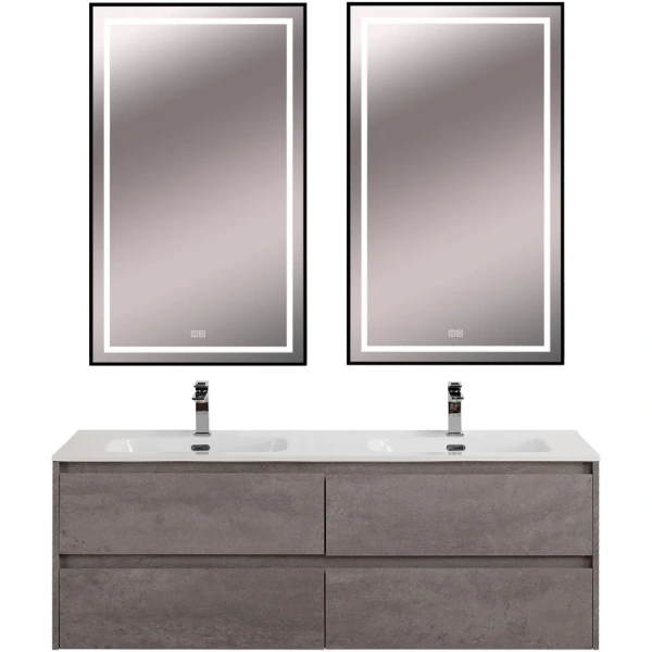 Тумба под раковину BelBagno Kraft 140 KRAFT-1400-4C-SO-2-CG Cemento Grigio