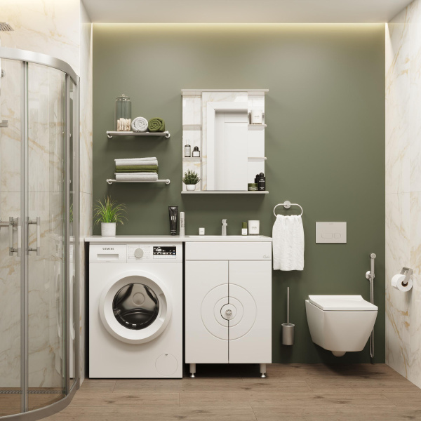 Зеркало-шкаф Onika Глория 55 (55x71,2) 205531