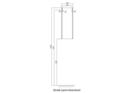 Шкаф Акватон Йорк 1A171403YOAT0