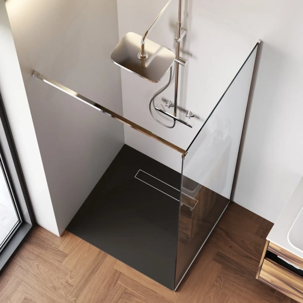 Душевая перегородка 80 см Am.Pm Func W84WI-80-F1-MTE хром