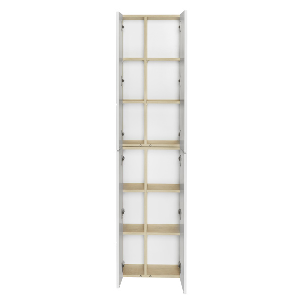 Шкаф подвесной Aquaton Мишель 1A243903MIX40 белый