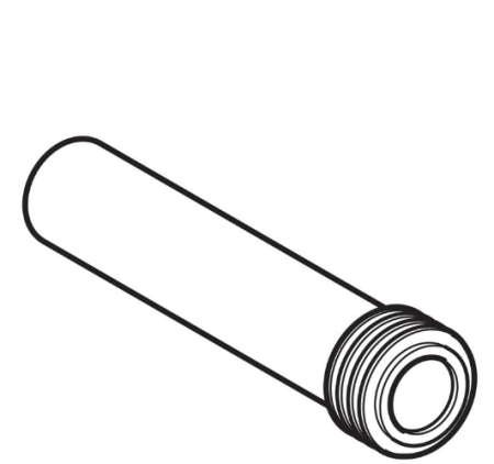 Удлинитель колена смыва Geberit, с манжетой 152.489.16.1