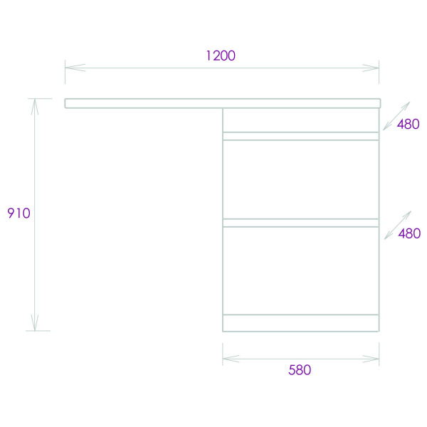 Тумба под стиральную машину Onika Милтон 58 105801