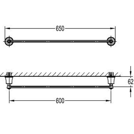 Полотенцедержатель CEZARES LIBERTY CZR-F-8981