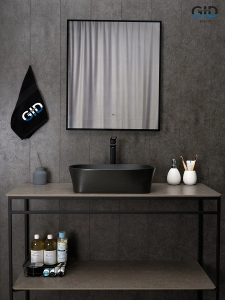 Раковина накладная (53х36) Gid N9028bg