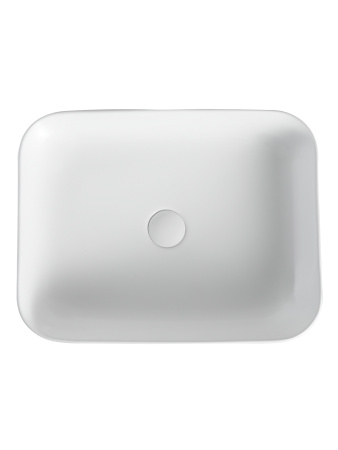 Раковина накладная (50х40) Orange  B05-500W белый глянец