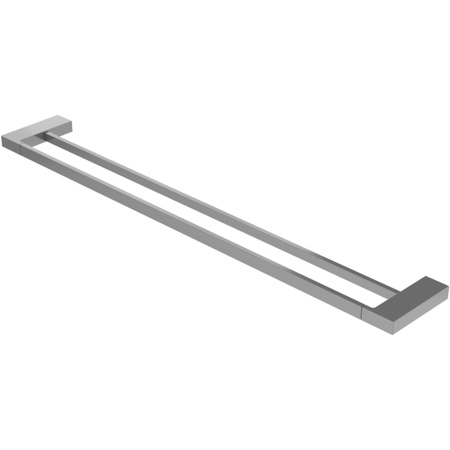 Полотенцедержатель двойной CEZARES SLIDER-THD-80-IN