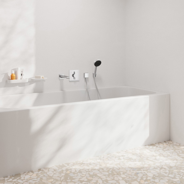 Смеситель для ванны на 2 потребителя Hansgrohe DuoTurn E 75417000 хром