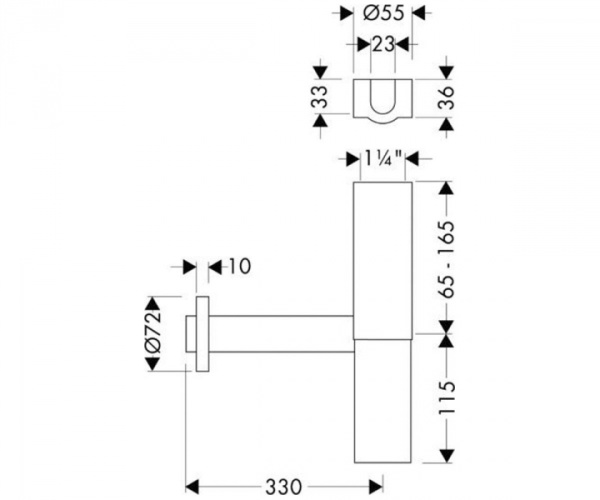 Сифон Hansgrohe Flowstar 52100880