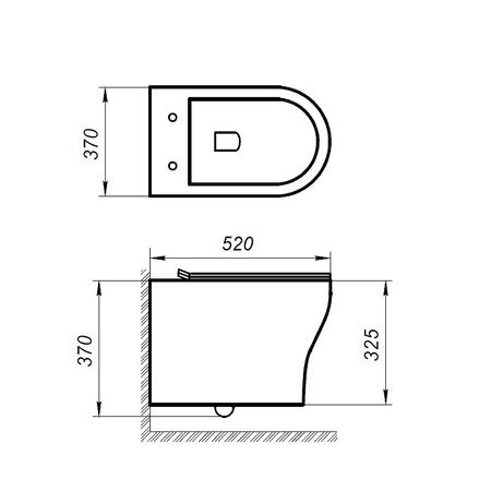 Комплект унитаза с инсталляцией BelBagno Acqua BB340CHR/BB2020SC