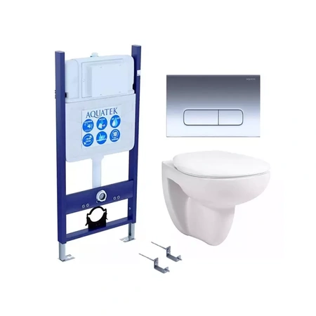 Комплект унитаза с инсталляцией  SET AQUATEK КАИР-14-016