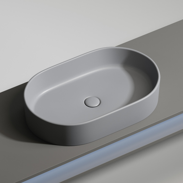 Раковина накладная (60,8х38,5) Ceramica Nova ELEMENT CN6048MH