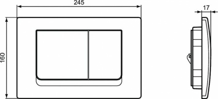 Комплект инсталляция + унитаз Ideal Standard Connect AquaBlade E212701