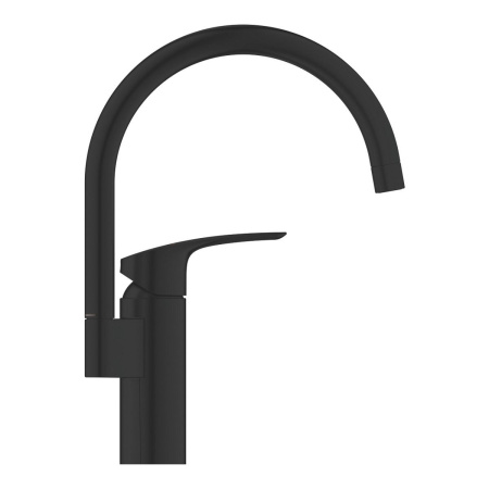 Смеситель для кухни Grohe Eurosmart 332022433 (черный матовый)