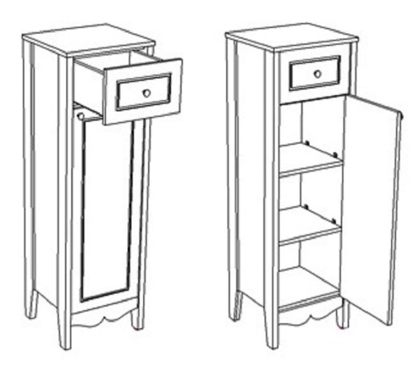 Пенал Corozo Блюз 39 SD-00000031