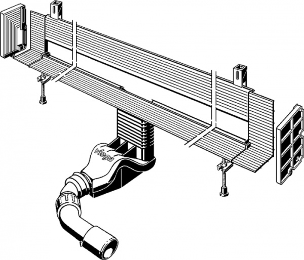 Душевой лоток Viega ADVANTIX VARIO 736552