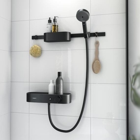 Крючок Hansgrohe WallStoris 27929670 черный матовый