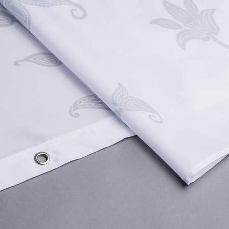Штора для ванной комнаты IDDIS Elegant 200*200 см elegant silver (SCID132P)