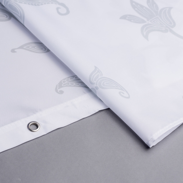 Штора для ванной комнаты IDDIS Elegant 200*200 см elegant silver (SCID132P)