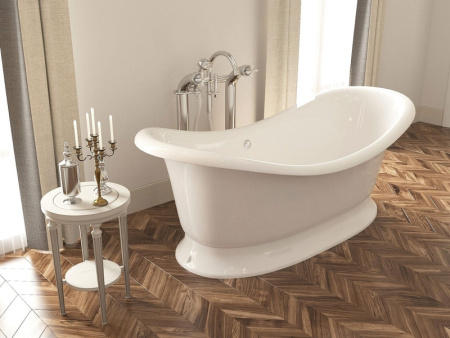 Ванна из искусственного камня на подиуме (193х88) Aqua Stone LIONA