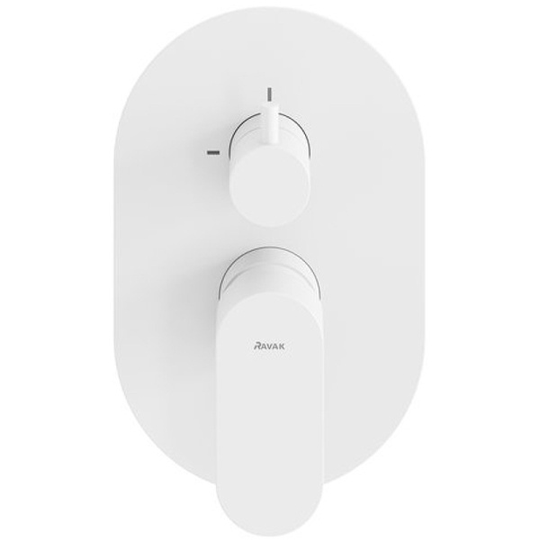 Смеситель для душа Ravak Eleganta EL 065.10WV.O2 X070264 белый вельвет