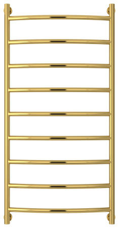 Полотенцесушитель Водяной Выгнутая Сунержа Галант + (120х60) Золото 03-0200-1260