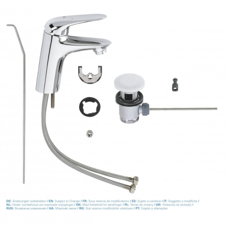 Смеситель однорычажный для раковины Grohe Eurostyle New 23707 003 (23707003) хром