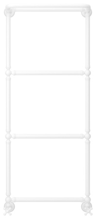 Полотенцесушитель Водяной Сунержа Ренессанс 1386 (126х50) Матовый Белый 30-0281-1250