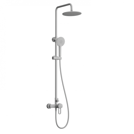 Душевая система WONZON & WOGHAND, белый матовый WW-B2166-A-MW
