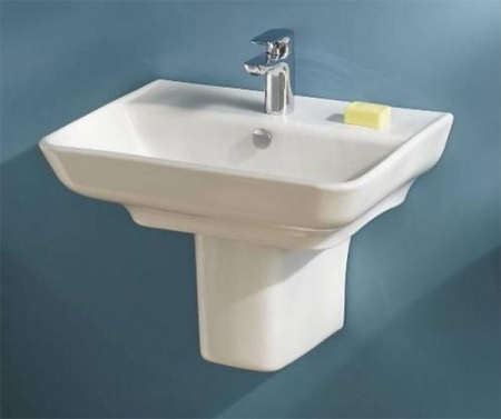 Раковина подвесная (60х48) Jacob Delafon Struktura EGC112-00