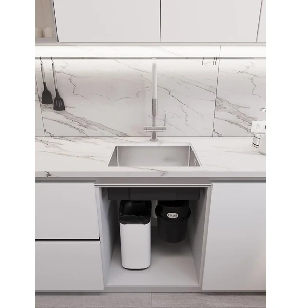 Кухонная мойка (54х44) EMAR EMB-540(UN) PVD Nano Satin