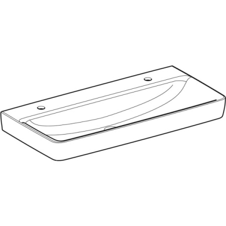 Накладная раковина Geberit Renova Plan 501.932.00.1