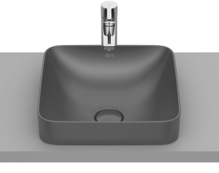 Раковина накладная (37х37) Roca Inspira square 32753R640 оникс