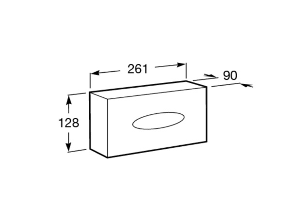 Диспенсер Roca для бумаги Hotels 815492001
