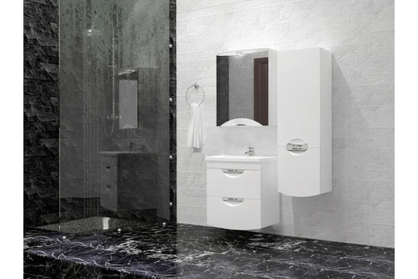 Пенал подвесной Style Line Жасмин 36 ЛС-00000309 белый