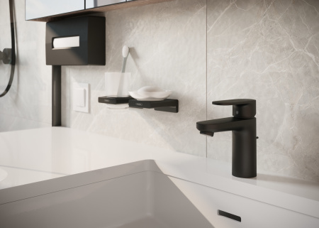 Мыльница Hansgrohe AddStoris 41746670 черный матовый