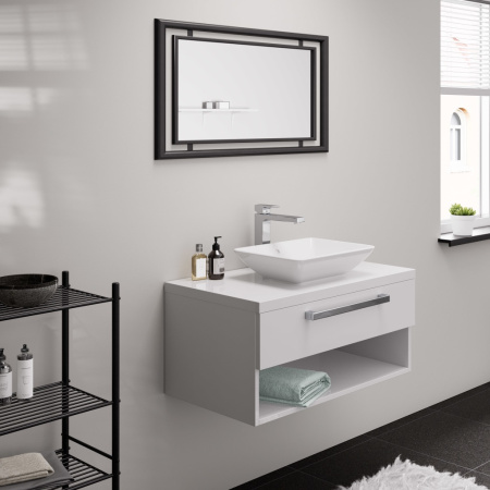 Смеситель для раковины без донного клапана Hansgrohe Vernis Shape 71591000 хром