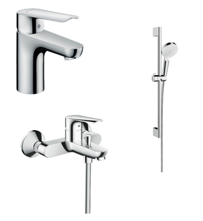 Набор смесителей 3 в 1 Hansgrohe Logis E SetLogisE70A (71177000+71415000+26532400)